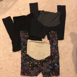 Maternity Leggings Lot